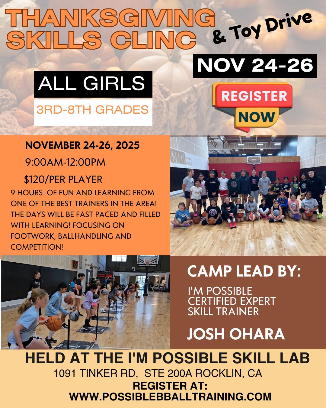 Thanksgiving Clinic